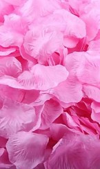 Искусственные лепестки роз розовые, фото