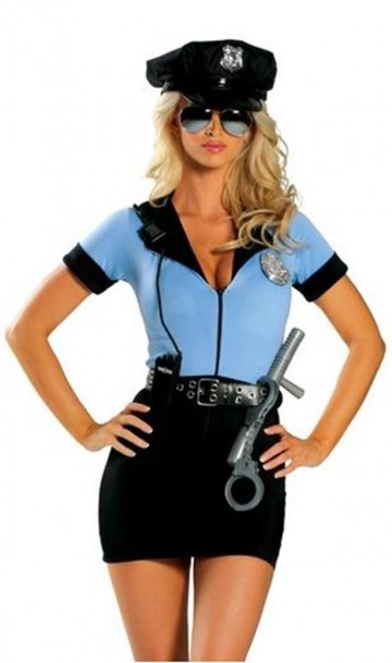 Игровой костюм полицейской, фото