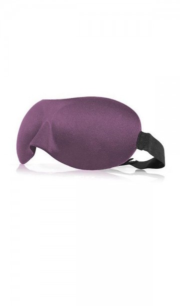 Маска для сна с носиком фиолетовая, фото