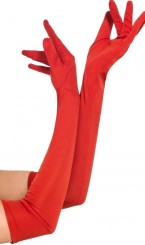 Красные перчатки, фото