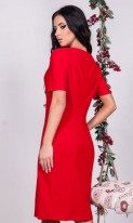 Красное платье Д-301 фото 2