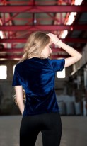 Велюровая футболка Yves Saint Laurent СК-163 фото 2
