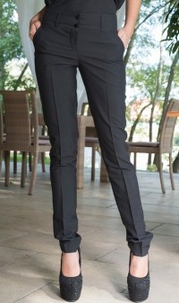 Деловые брюки черные Л-153