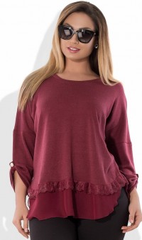 Блуза из ангоры размеры от XL 3065, фото