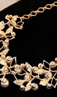Оригинальное золотое ожерелье ТБ-145, фото 2
