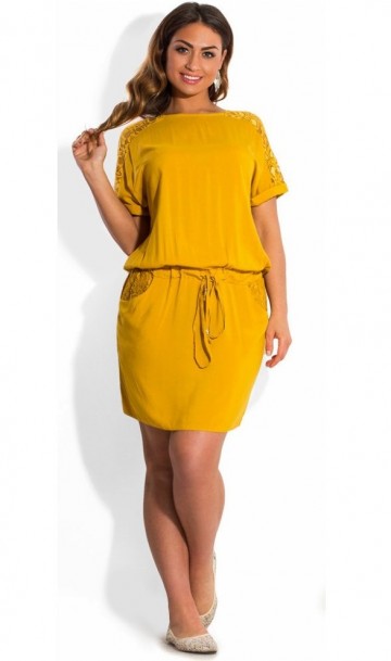 Платье женское на лето размеры от XL ПБ-129, фото