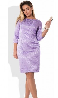 Красивое сиреневое женское платье размеры от XL ПБ-484, фото
