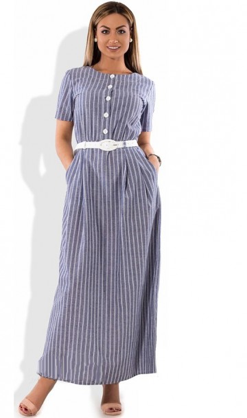 Красивое женское платье макси летнее размеры от XL ПБ-349, фото