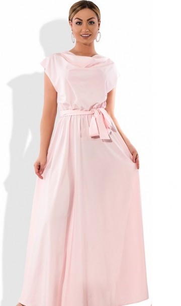 Красивое женское платье макси размеры от XL ПБ-363, фото