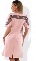 Красивое женское платье с вышивкой размеры от XL ПБ-435, фото 2