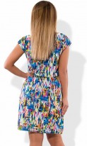 Стильное женское платье на лето размеры от XL ПБ-308, фото 2