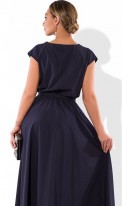 Стильное женское платье в макси размеры от XL ПБ-362, фото 2