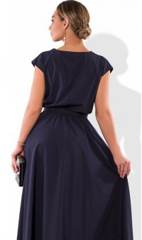 Стильное женское платье в макси размеры от XL ПБ-362, фото 2