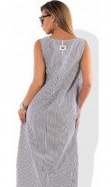 Женское платье баллон с завышенными карманами размеры от XL ПБ-506, фото 2