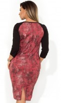 Красивое женское платье миди размеры от XL ПБ-170, фото 2