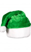 Зеленая новогодняя шапка А-1045 фото 2