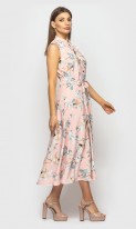 Летнее платье розовое Д-1278 фото 2
