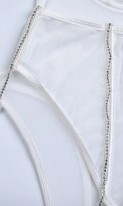 Женский сексуальный боди с корсетом и подвязками П-787 фото 4