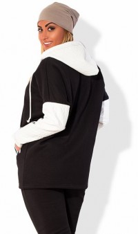 Черный спортивный костюм зима размеры от XL 2100 фото 2