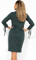 Модное платье миди из ангоры размеры от XL ПБ-716, фото 2