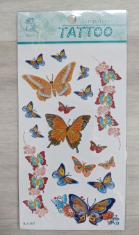 Временные татуировки с бабочками ТБ-179